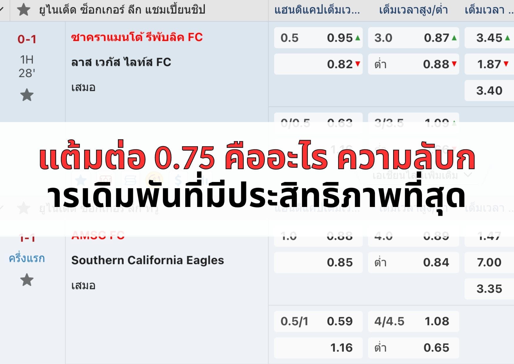 ารเดิมพันที่มีประสิทธิภาพที่สุด