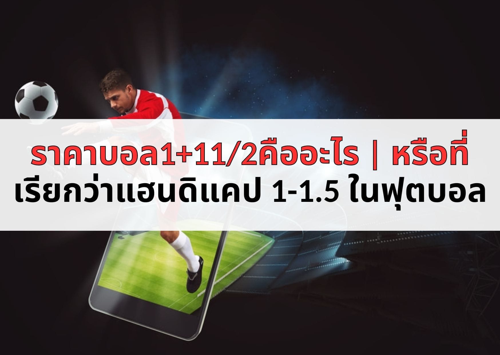 ราคาบอล1+11/2คืออะไร