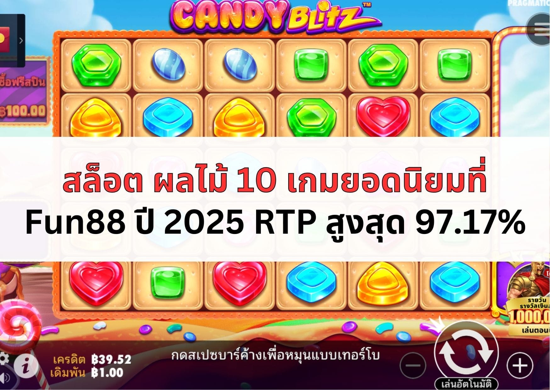 หน้าปกสล็อตลไม้