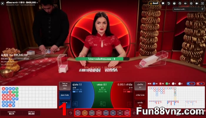 กติกา บาคาร่าเริ่มต้นการเดิมพัน Baccarat